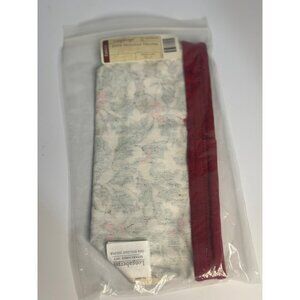 VTG 2004 Longaberger Holiday Helper Basket Liner American Holly Green Fabric NIP